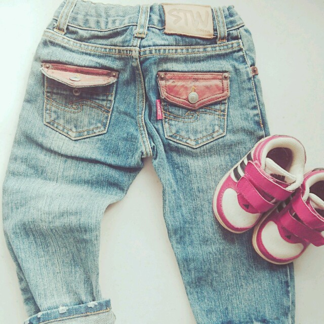 babyGAP(ベビーギャップ)のデニム♡80㎝ キッズ/ベビー/マタニティのベビー服(~85cm)(パンツ)の商品写真