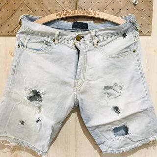 ザラ(ZARA)のZARA MAN ハーフパンツ Safari Ocean LEON アメカジ(ショートパンツ)