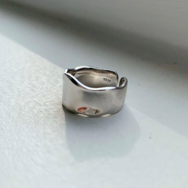 link silver925 アンバランスring レディースのアクセサリー(リング(指輪))の商品写真