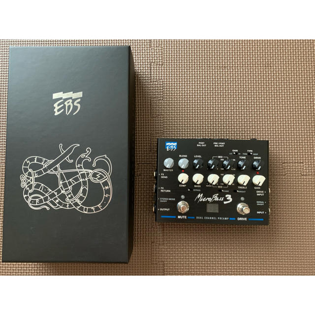 EBS Micro Bass 3 プリアンプ 1