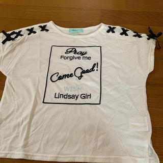 リンジィ(Lindsay)のリンジー　Tシャツ(Tシャツ/カットソー)