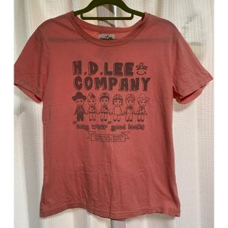 リー(Lee)のMiss Lee キューピー サーモンピンク 半袖 Tシャツ(Tシャツ(半袖/袖なし))