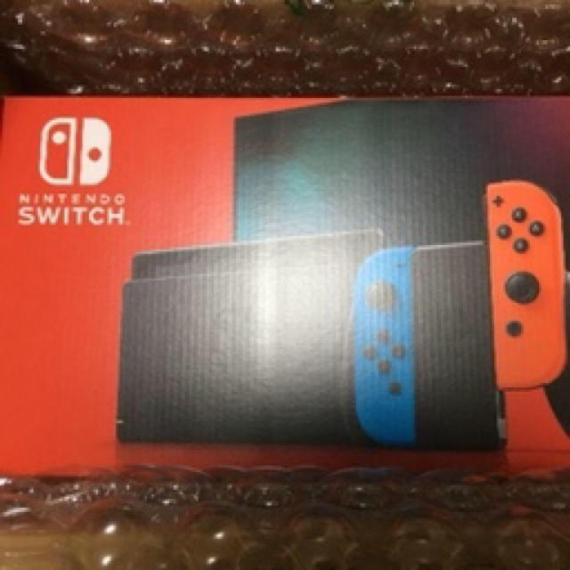 【新品】Nintendo Switch 本体 新モデル ネオン ネオンブルー