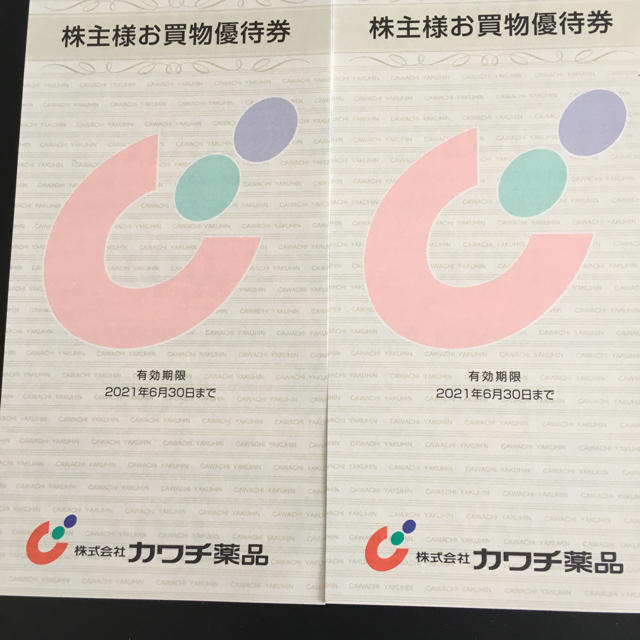 匿名配送 カワチ薬品 株主優待 10000円分（5000円分×2冊） www