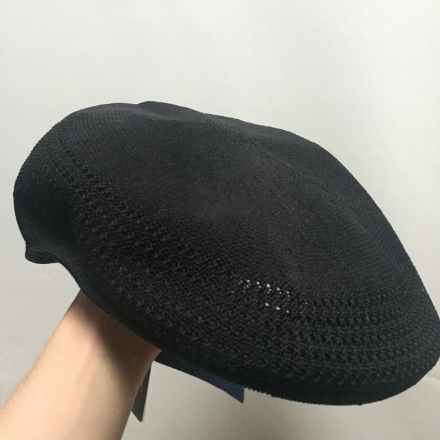 KANGOL(カンゴール)の※新品未使用※KANGOL 夏向けハンチング 黒 メンズの帽子(ハンチング/ベレー帽)の商品写真