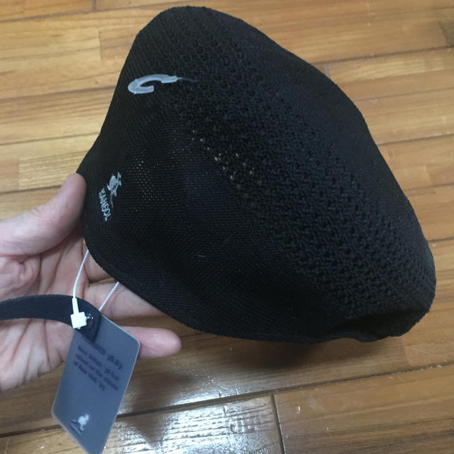 KANGOL(カンゴール)の※新品未使用※KANGOL 夏向けハンチング 黒 メンズの帽子(ハンチング/ベレー帽)の商品写真