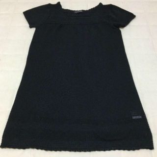 ミッシュマッシュ(MISCH MASCH)の147美品MISCH MASCHミッシュマッシュ♪ 半袖チュニックワンピース38(ひざ丈ワンピース)