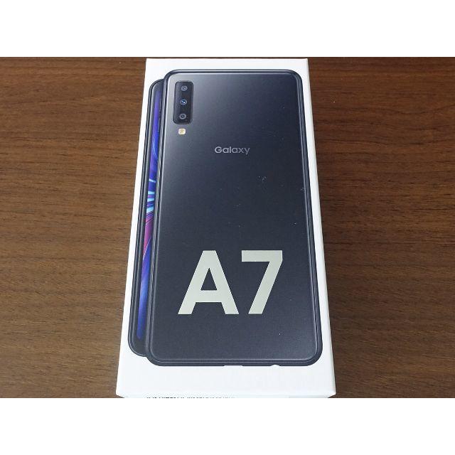 ■新品■ Galaxy A7 ブラック 64GB SIMフリー 本体