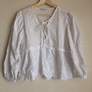 ザラ(ZARA)の【ZARA】トップス(カットソー(半袖/袖なし))