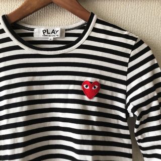 コムデギャルソン(COMME des GARCONS)のcomme des garçon PLAY カットソー(Tシャツ(長袖/七分))