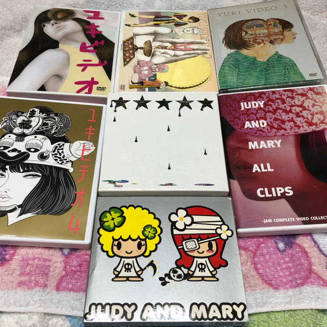 YUKI&JUDY AND MARY DVD ユキビデオ他5枚+CDベスト2枚