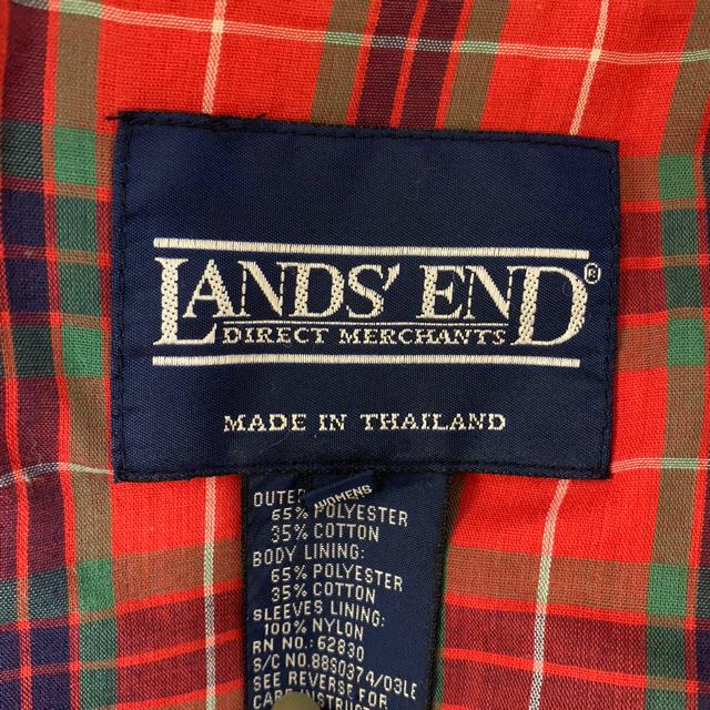 LANDS’END(ランズエンド)のスイングトップ　赤/レッド　LandsEnd メンズのジャケット/アウター(ブルゾン)の商品写真