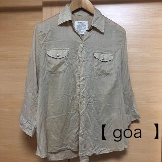 ゴア(goa)の【goa】※値下げ中※ 2way シャツ(シャツ/ブラウス(長袖/七分))