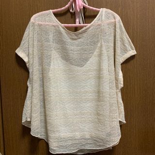 ザラ(ZARA)のZARA トップス(キャミソールつき)(カットソー(半袖/袖なし))