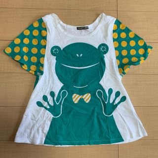 フラボア(FRAPBOIS)のFRAPBOISゆるTシャツ　裾、袖フレア(Tシャツ(半袖/袖なし))