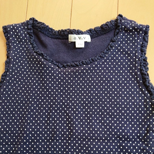 a.v.v(アーヴェヴェ)の★ａ.ｖ.ｖ他★ トップス2枚セット！ キッズ/ベビー/マタニティのキッズ服女の子用(90cm~)(Tシャツ/カットソー)の商品写真