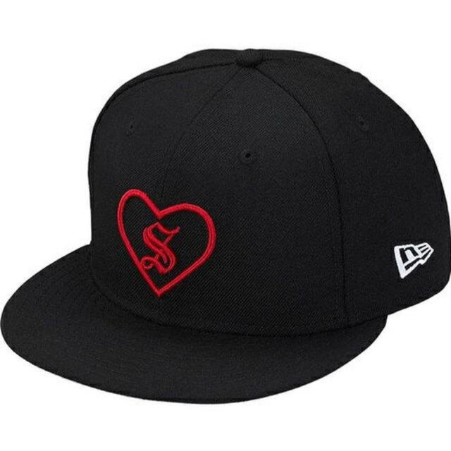 Supreme Heart New Era Cap  “FW 17”帽子
