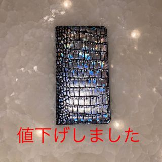 アイフォーン(iPhone)のiPhone6sプラス　手帳型ケース箱付きキラキラ派手(iPhoneケース)