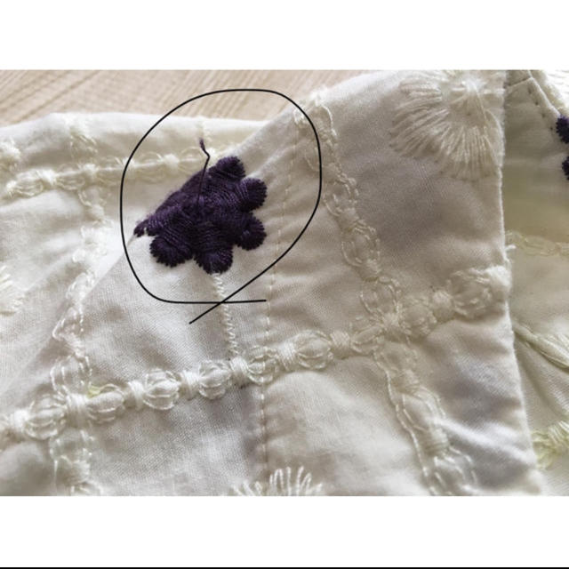 花柄刺繍チュニック レディースのトップス(チュニック)の商品写真