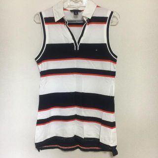 トミーヒルフィガー(TOMMY HILFIGER)のtommyノースリーブポロシャツ ❣️(ポロシャツ)