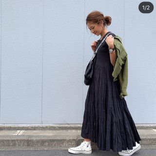 ユナイテッドアローズグリーンレーベルリラクシング(UNITED ARROWS green label relaxing)のグリーンレーベルリラクシング ティアードマキシワンピース (ロングワンピース/マキシワンピース)