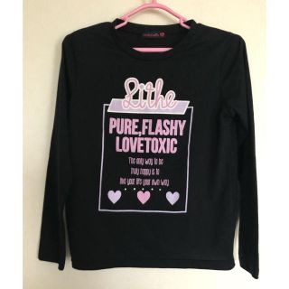 ラブトキシック(lovetoxic)のLove toxic 長袖Tシャツ Mサイズ　１５０　ジュニア(Tシャツ/カットソー)