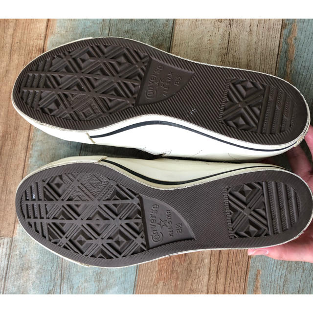 CONVERSE(コンバース)のコンバース  ワンスター  マルチ ホワイト 日本製 27cm USED 傷あり メンズの靴/シューズ(スニーカー)の商品写真