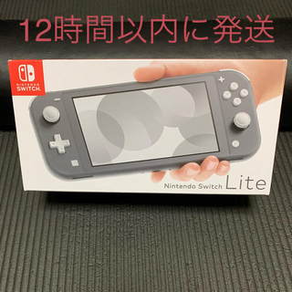 ニンテンドースイッチ(Nintendo Switch)のNINTENDO Switch lite グレー　中古(家庭用ゲーム機本体)