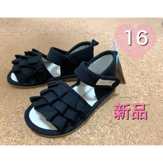 ちょこ☆様専用    サンダル 16女の子 新品(サンダル)