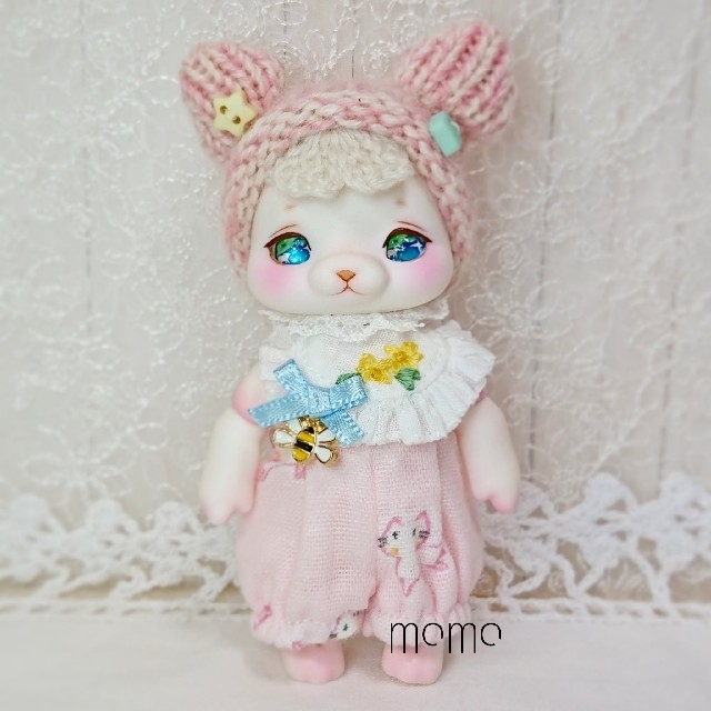 Cocoriang Poiお洋服☆ねこ耳ニット帽＆ロンパース9ハンドメイド