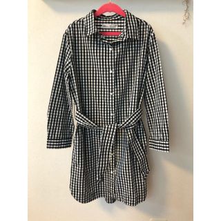 ザラキッズ(ZARA KIDS)のkids チェック シャツワンピ(ワンピース)