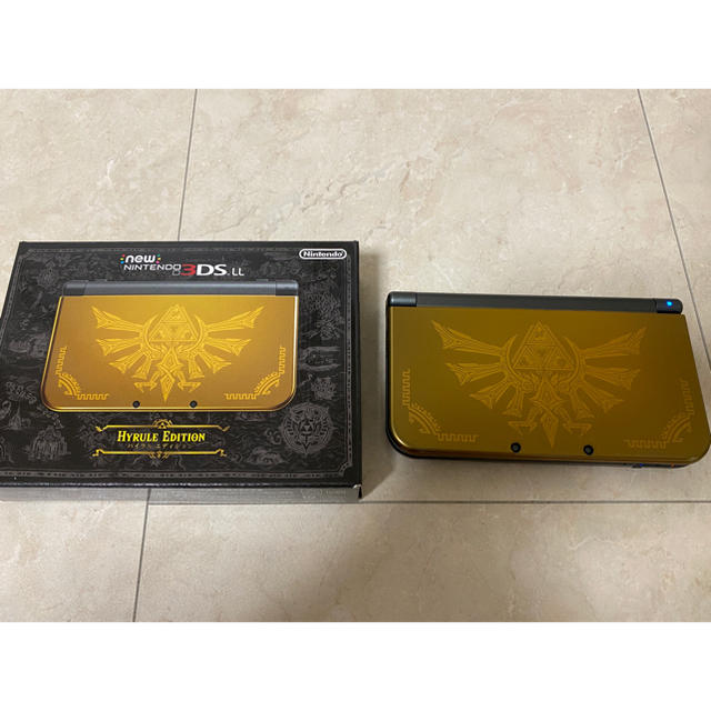 美品 Newニンテンドー3DSLL ハイラルエディション 限定品 - www