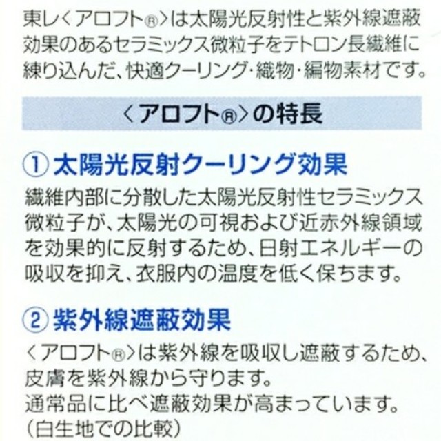 ⭐️SALE⭐️東レ ALOFT アロフト UVカット 吸水速乾 白 鹿の子 ハンドメイドの素材/材料(生地/糸)の商品写真