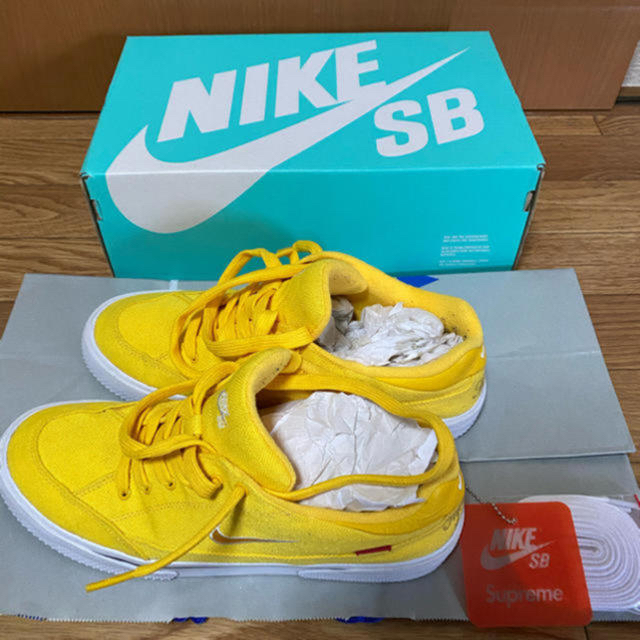 26.5 Supreme Nike SB GTS yellowjordan