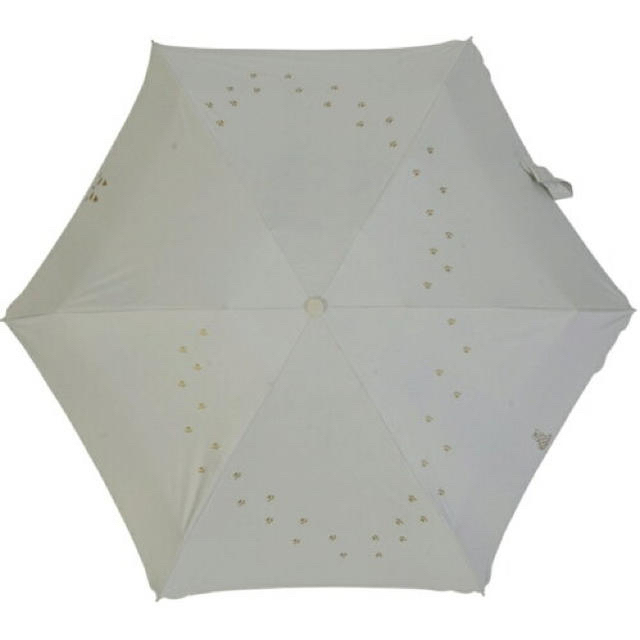 【折りたたみ傘】晴雨兼用 遮光99.9% ネコ柄　niftycolors レディースのファッション小物(傘)の商品写真