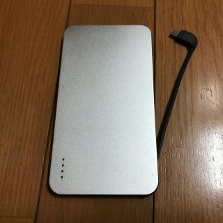 エレコム(ELECOM)のモバイルバッテリー　ノジマ　エルソニック　5000mAh 満充電5回(バッテリー/充電器)