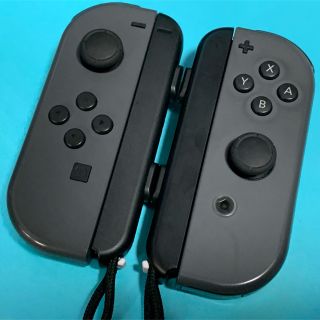 ニンテンドウ(任天堂)のNintendo switch Joy-Con グレー 動作確認済(その他)