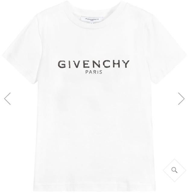 GIVENCHY(ジバンシィ)のジバンシー♡新作　GIVENCHY Tシャツ 12-14y ホワイト　新品 レディースのトップス(Tシャツ(半袖/袖なし))の商品写真