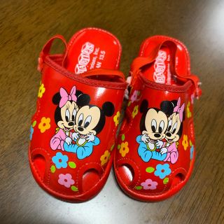 ディズニー(Disney)のDisney ミッキーミニー サンダル 13.5㎝(サンダル)