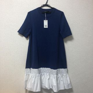 フォクシー(FOXEY)のお値下げ‼️ おススメ‼️ ［新品タグ付き‼️］COS お洒落ワンピース‼️(ひざ丈ワンピース)