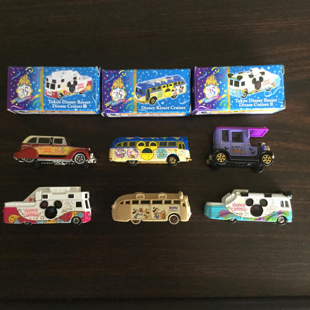 ディズニーランド35周年トミカ6台セット ディズニーランド35周年トミカ6台セット