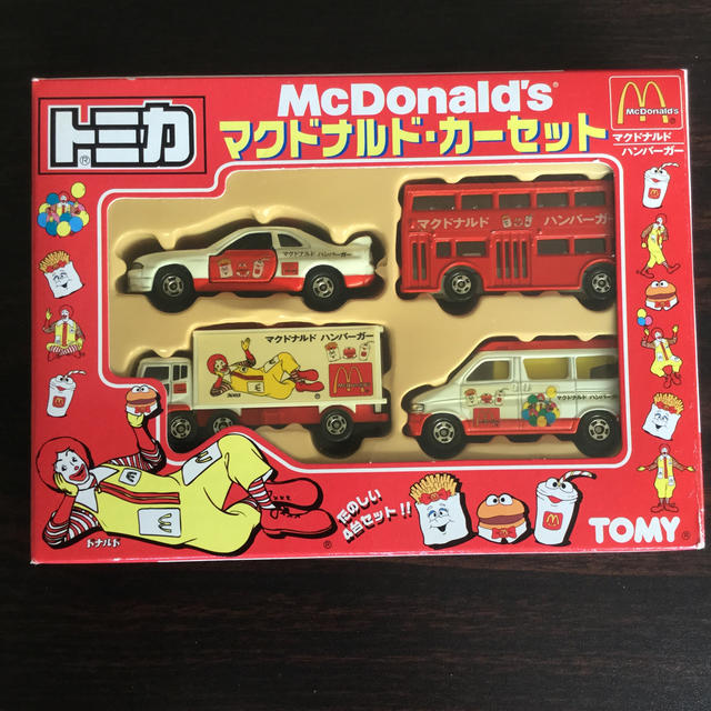 【激レア】【未使用】トミカ　マクドナルド　カーセット