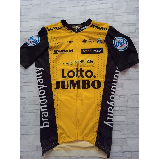支給品 Lotto Jumbo サイクルジャージ ロットユンボ SHIMANO フリマアプリ ラクマ