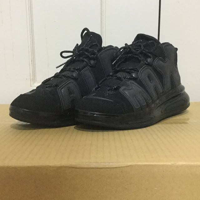 NIKE AIR MORE UPTEMPO 720 QS BLACK モアテンエアマックス720