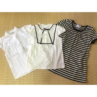 クミキョク(kumikyoku（組曲）)の値下げ‼️3枚セット‼️️130センチ トップス (Tシャツ/カットソー)