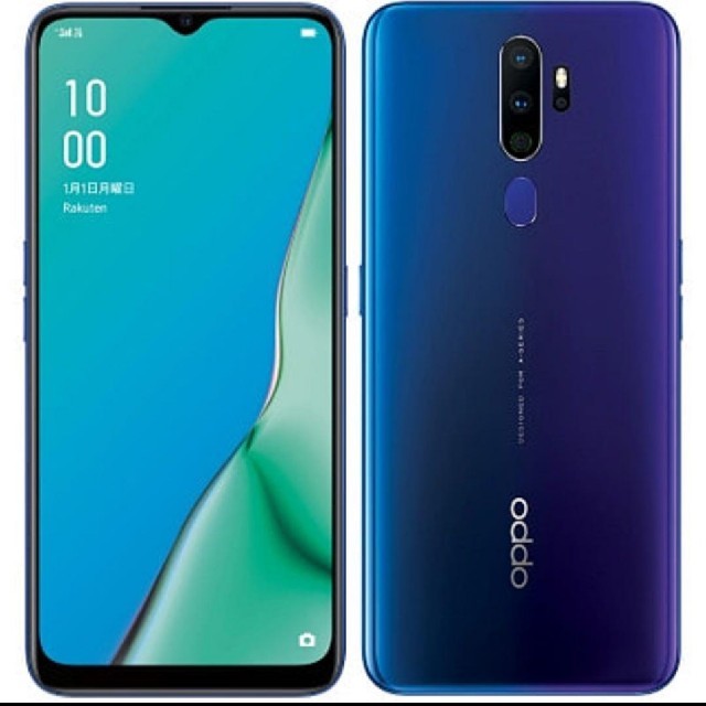 オッポ OPPO A5 2020 ブルー 新品未開封 SIMフリー ２台 ...