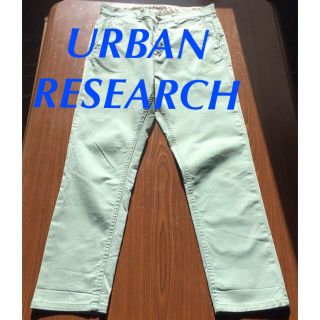 アーバンリサーチ(URBAN RESEARCH)のアーバンリサーチ  パンツ M チノパン グリーン クロップド丈(クロップドパンツ)