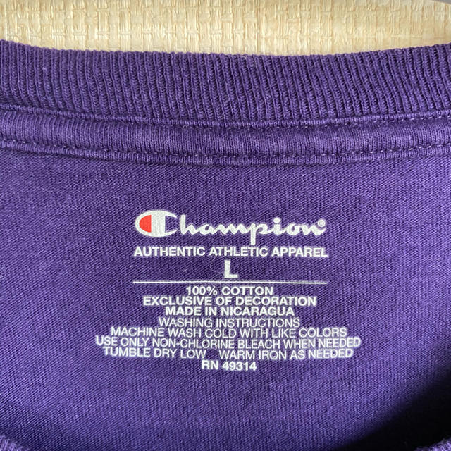 Champion(チャンピオン)の【美品】チャンピオン　Tシャツ　トップス　90s  メンズ　レディース メンズのトップス(Tシャツ/カットソー(半袖/袖なし))の商品写真