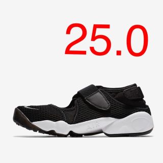 ナイキ(NIKE)のNIKE ナイキ AIR RIFT エアリフトブリーズ 25 黒 新品 ブラック(スニーカー)