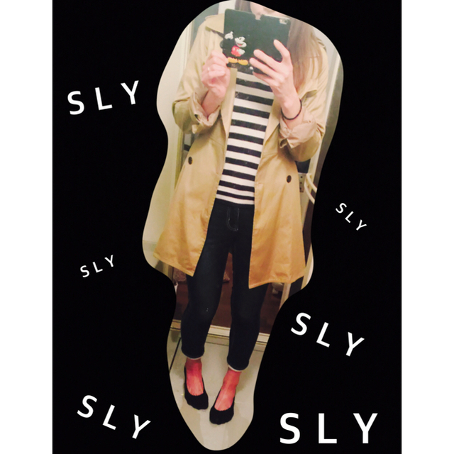 SLY(スライ)のSLY トレンチコート レディースのジャケット/アウター(トレンチコート)の商品写真